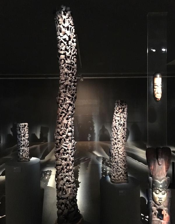 中国美术馆展出非洲木雕作品：呈现非洲艺术的淳朴与神秘