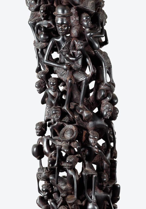 中国美术馆展出非洲木雕作品：呈现非洲艺术的淳朴与神秘