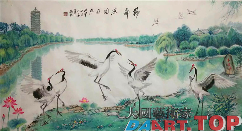 《鹤舞》魏拴德（魏歌）大国艺术家官方推荐