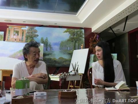 侯点瑞 国家一级美术师 中国大民书画院副院长中国森林之父